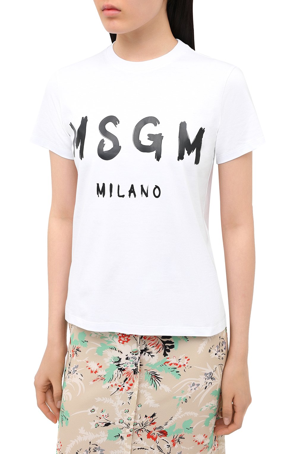 Хлопковая футболка MSGM, арт. 2941MDM60 207798, фото 3