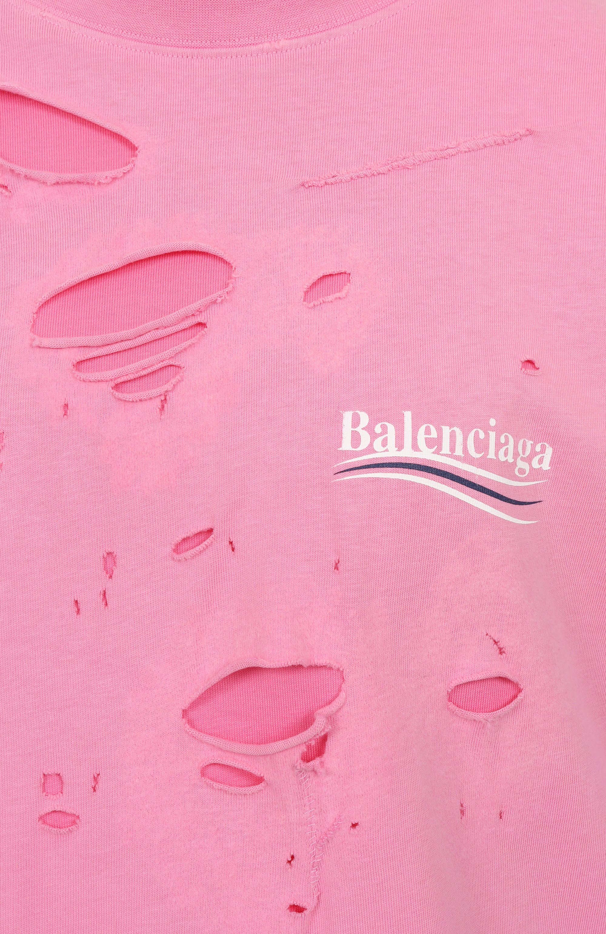 Хлопковый лонгслив BALENCIAGA, арт. 818555/TRVK8, фото 6