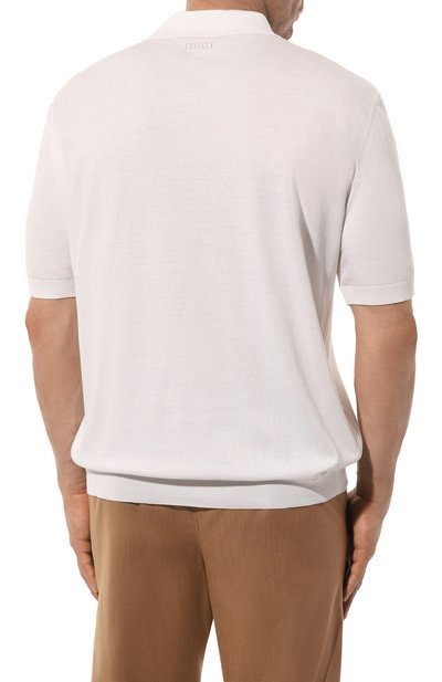 Поло из шелка и хлопка ZILLI, арт. KZP002M0145VVC000_1, фото 4