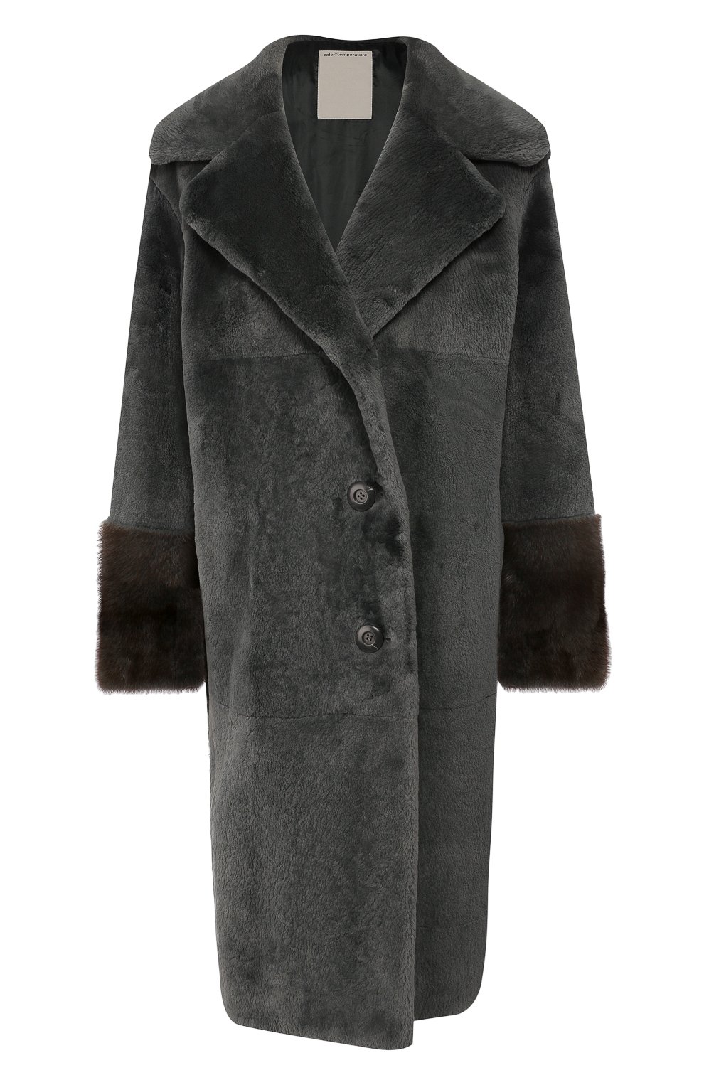 Шуба из меха бобра COLOR TEMPERATURE, арт. FW18CT47, фото 1