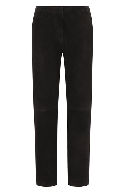 Женские замшевые брюки 12 STOREEZ, арт. 127841