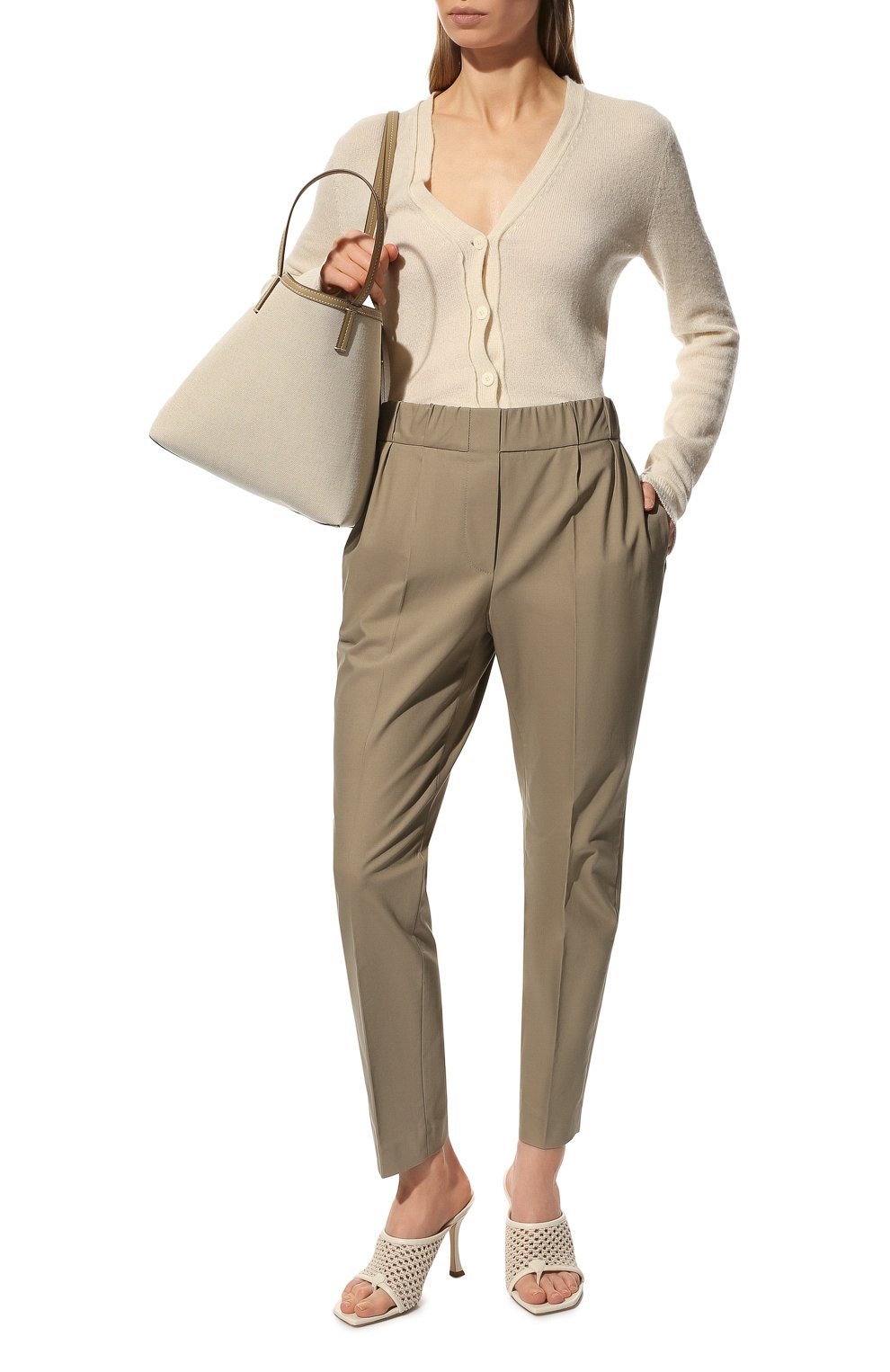 Хлопковые брюки BRUNELLO CUCINELLI, арт. 221M0F70P1673, фото 2