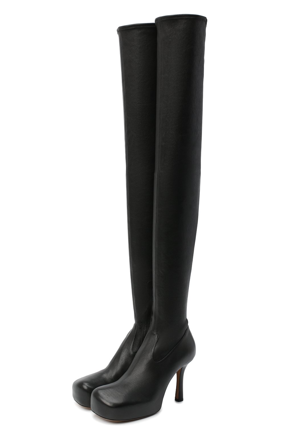 Кожаные ботфорты bv bold BOTTEGA VENETA, арт. 630168/VBP40, фото 1