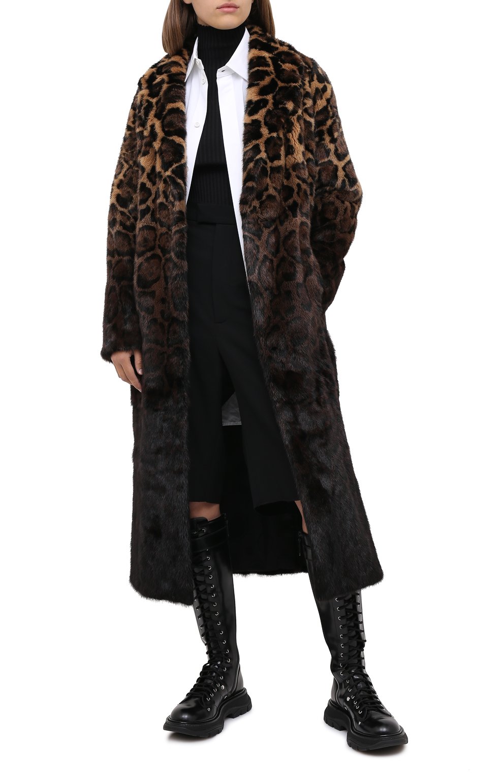 Шуба из меха норки SIMONETTA RAVIZZA, арт. MILA1/D19, фото 3