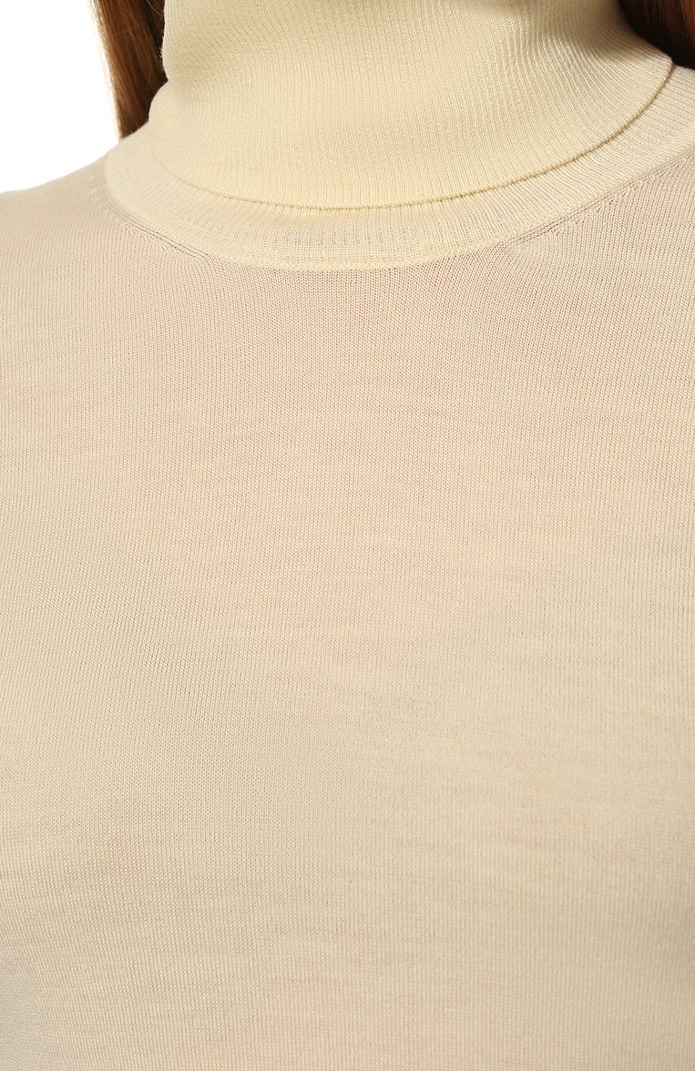 Шерстяная водолазка AND THE BRAND, арт. W23-RN007-1602-101, фото 5