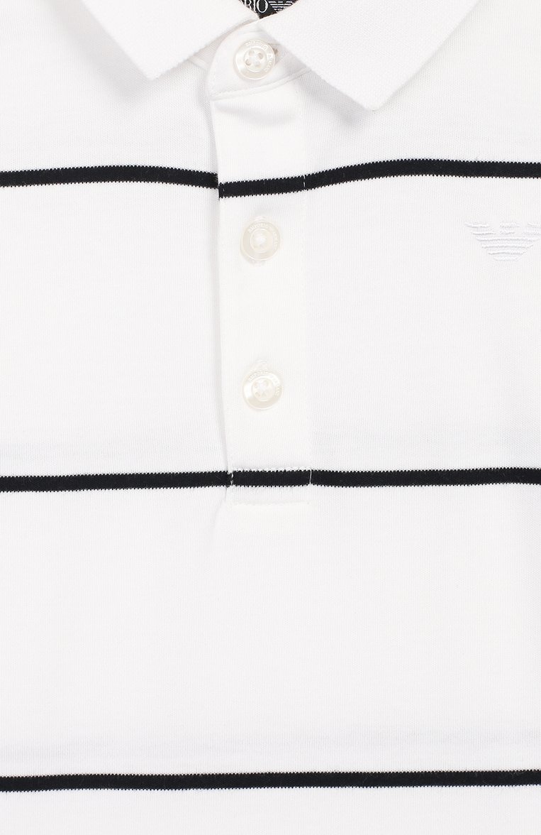 Хлопковое поло EMPORIO ARMANI, арт. 3H4F63/1JEQZ, фото 3