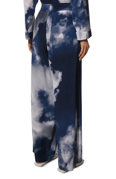 Шелковые брюки ALEXANDER MCQUEEN, арт. 700838/QDAEU, фото 4