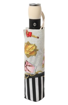 Женский складной зонт MOSCHINO кремового цвета, арт. 7942-0PENCL0SE | Фото 5 (Материал: Текстиль, Металл, Синтетический материал; Нос: Не проставлено)