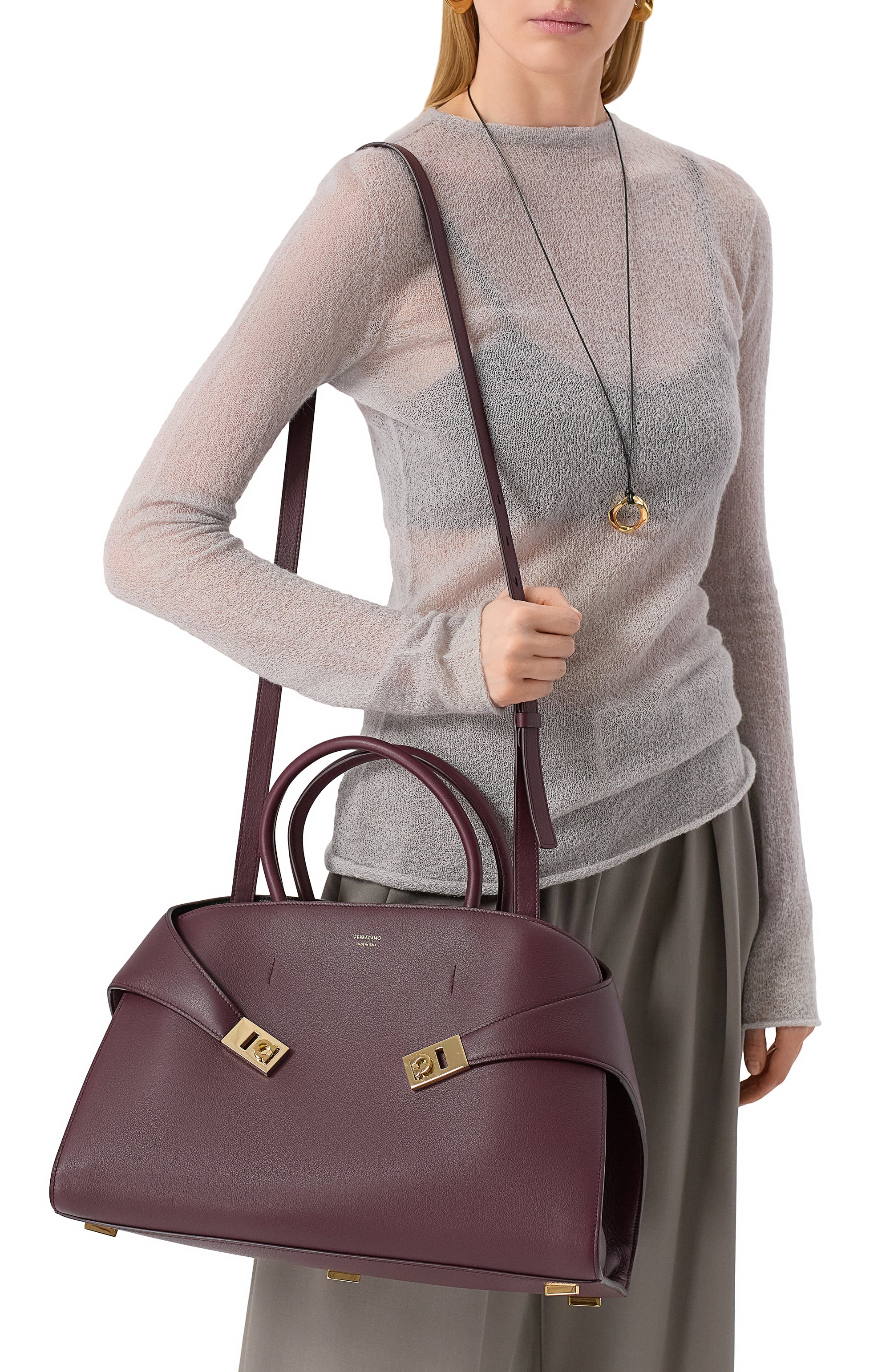 Сумка hug large FERRAGAMO, арт. 215921/769113, фото 2