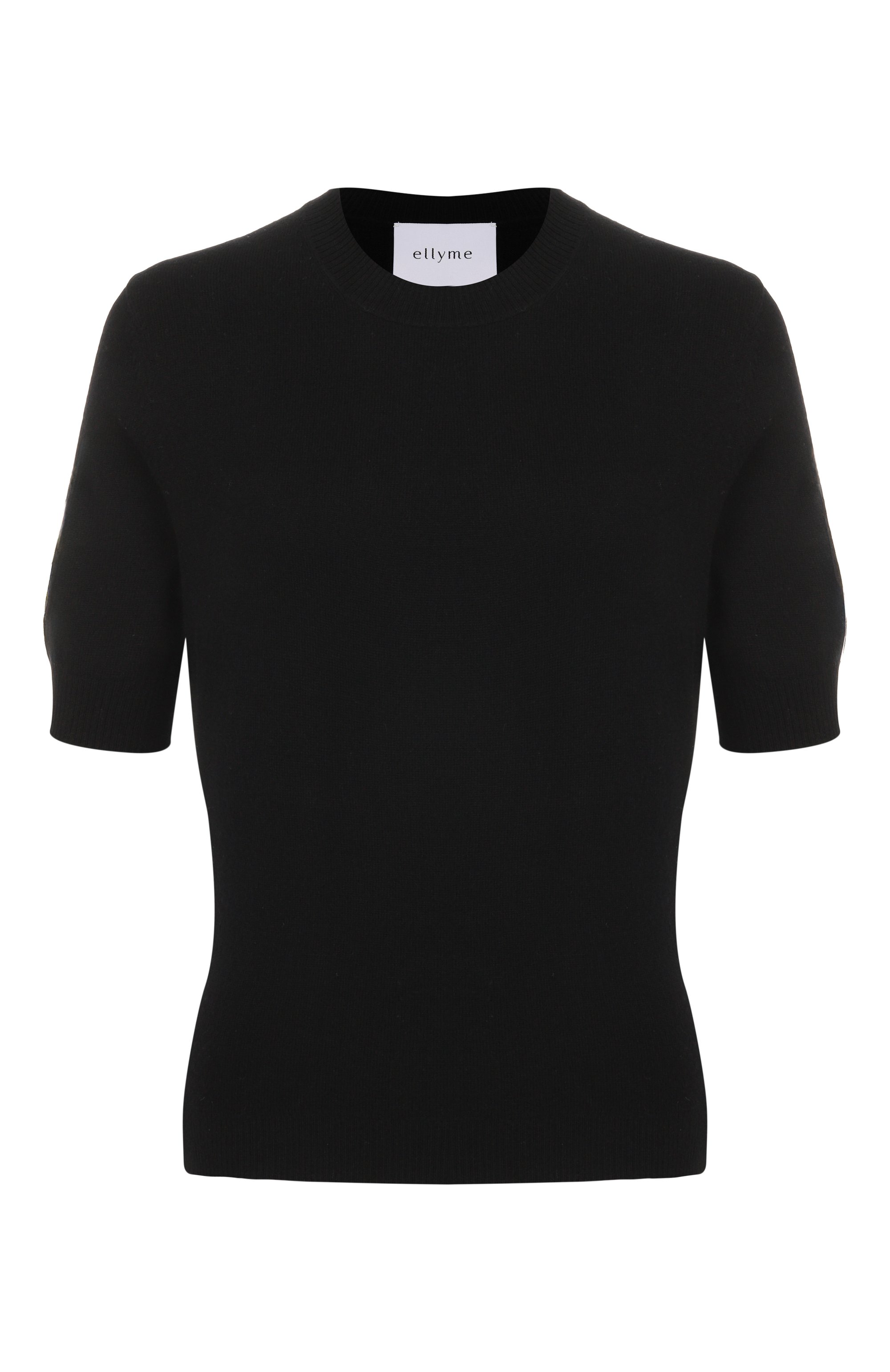 Пуловер из шерсти и кашемира ELLYME черного цвета по цене 16900 руб., арт. 00345, фото 1 Пуловер из шерсти и кашемира ELLYME, арт. 00345, фото 1