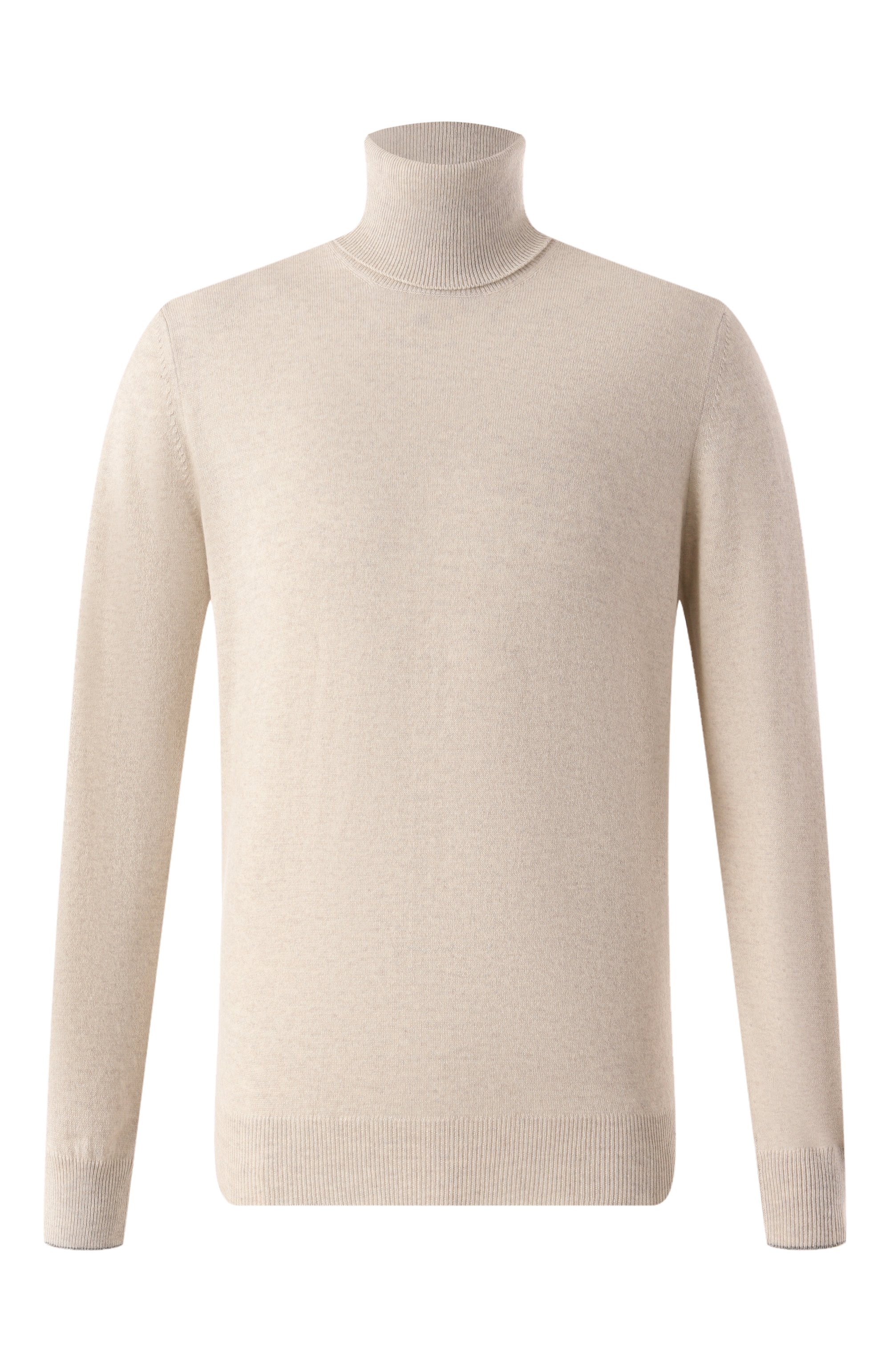 Кашемировая водолазка BRUNELLO CUCINELLI светло-бежевого цвета по цене 191000 руб., арт. M2200103, фото 1 Кашемировая водолазка BRUNELLO CUCINELLI, арт. M2200103, фото 1