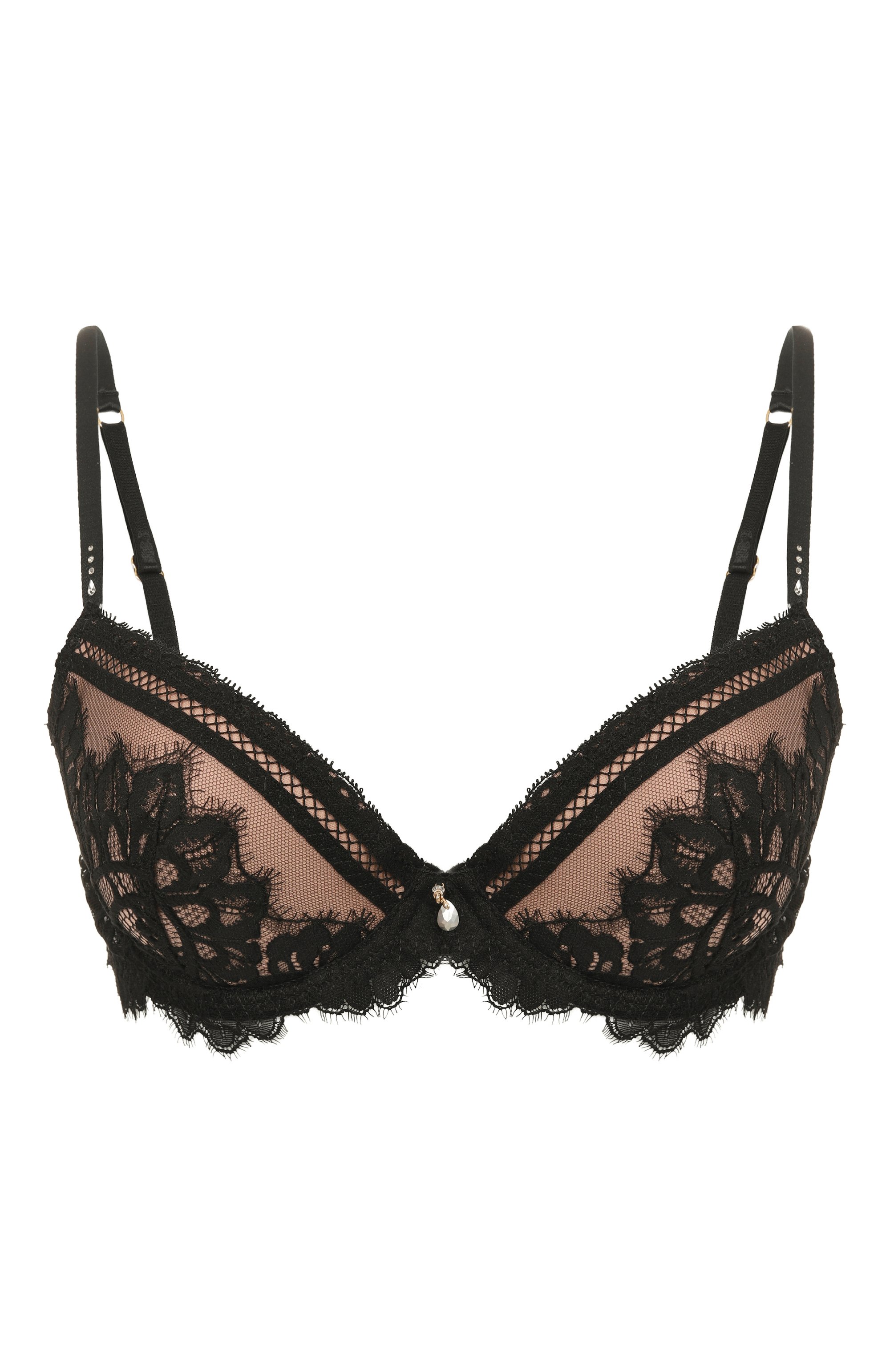 Бюстгальтер с чашкой пуш-ап LISE CHARMEL черного цвета по цене 27340 руб., арт. ACJ8535, фото 1 Бюстгальтер с чашкой пуш-ап LISE CHARMEL, арт. ACJ8535, фото 1