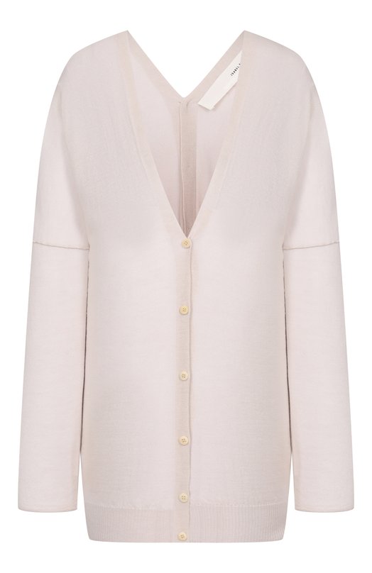 Кардиган из кашемира и шелка Isabel Benenato DK922S26 Бежевый DK922S26