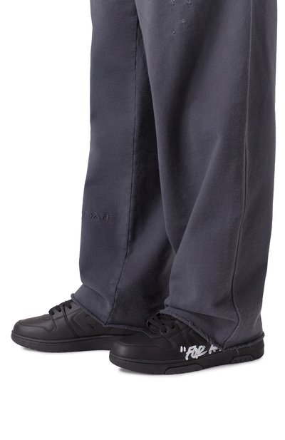 Кожаные кеды out of office OFF-WHITE, арт. 0MIA189C99LEA01A, фото 3