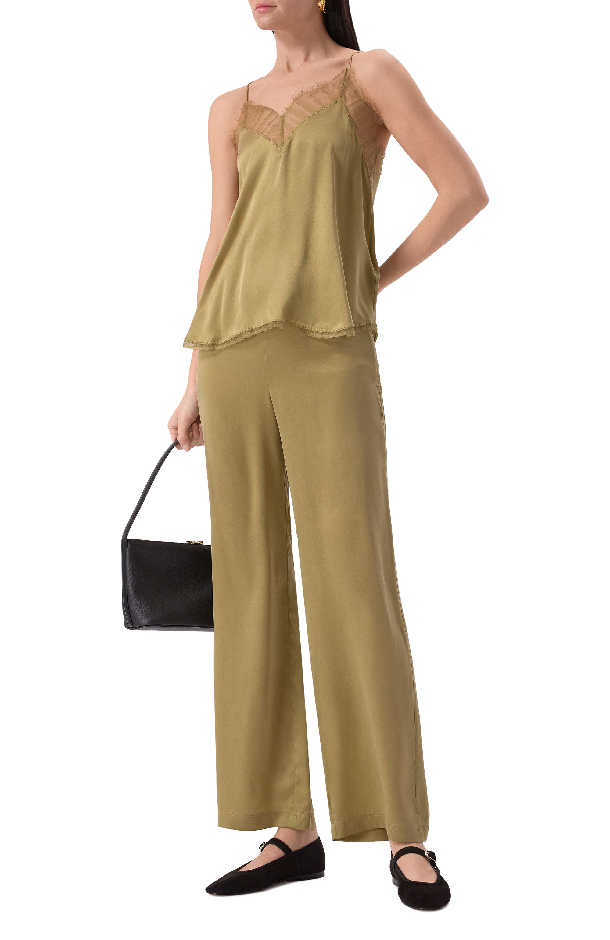 Атласные брюки IRO, арт. WP23J0NILLE, фото 2