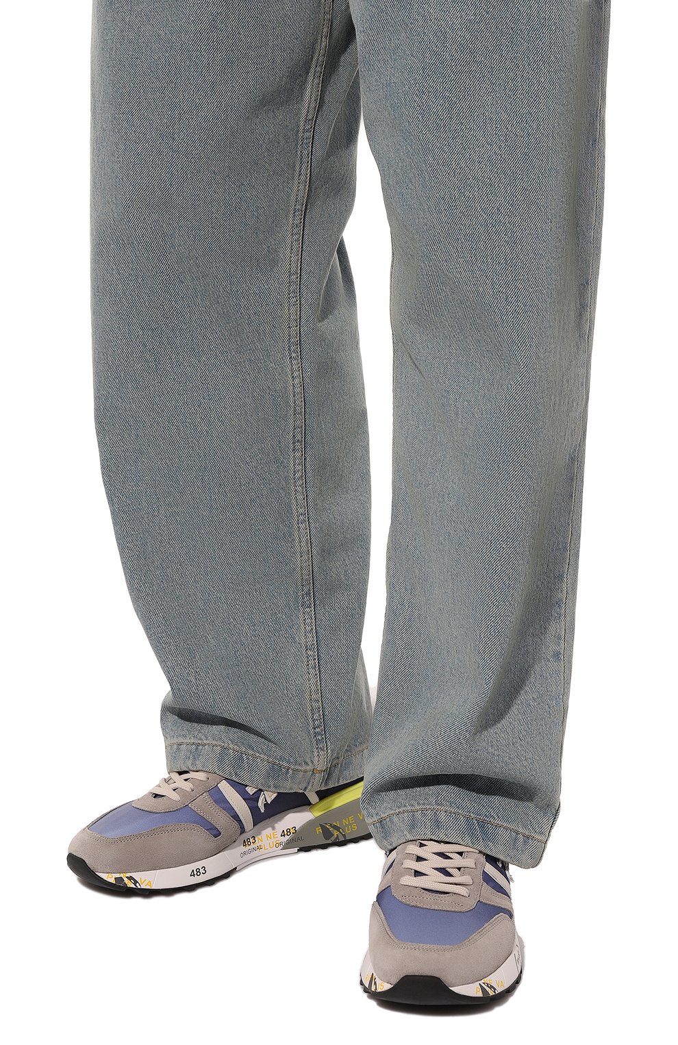 Комбинированные кроссовки lander PREMIATA, арт. LANDER/VAR 4587, фото 3