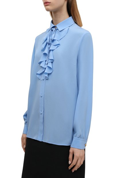 Шелковая блузка GUCCI, арт. 664393/ZAA0G, фото 3