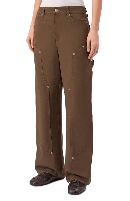 Джинсы Zadig and Voltaire WWPA01903 Хаки  WWPA01903 Фото 3