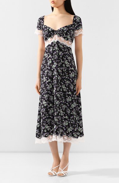 Шелковое платье MIU MIU, арт. MF3597-1WBC-F0002, фото 3