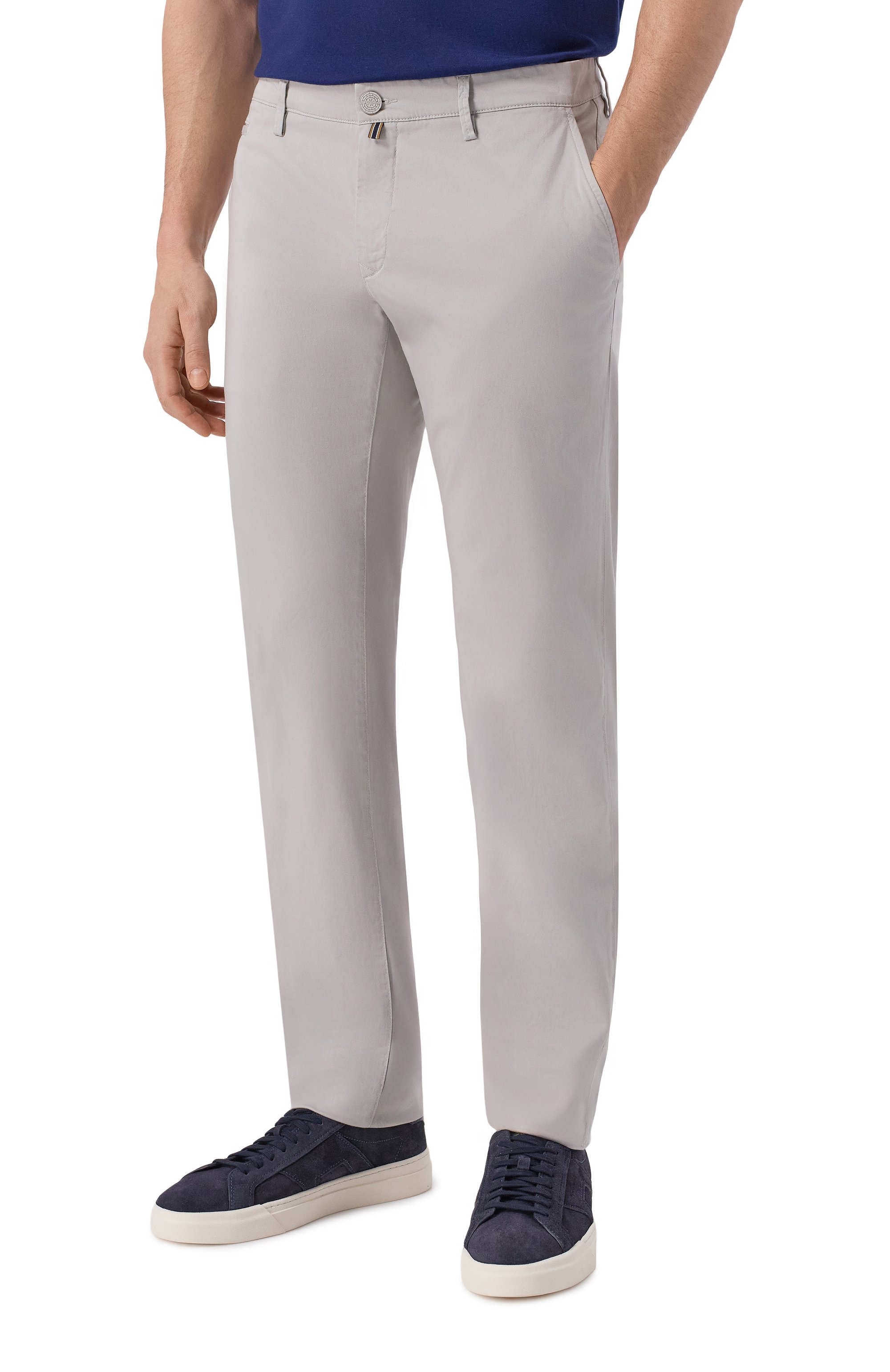 Хлопковые брюки JACOB COHEN, арт. JUM_P0001 001 S3755 TR, фото 3