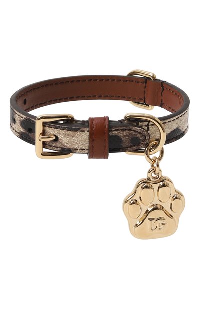 Кожаный ошейник DOLCE & GABBANA, арт. BD0009/A6456