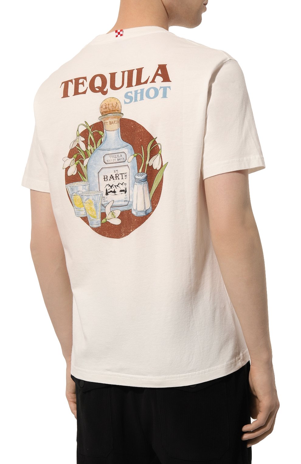 Хлопковая футболка MC2 SAINT BARTH, арт. STBM ARN0TT/ARN0001/MAYP57, фото 4