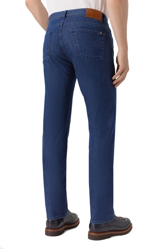 Джинсы Canali 91719/PD00018 Синий  91719/PD00018 Фото 4