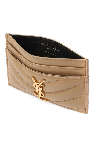 Кожаный футляр для кредитных карт SAINT LAURENT, арт. 423291/AAA44, фото 3