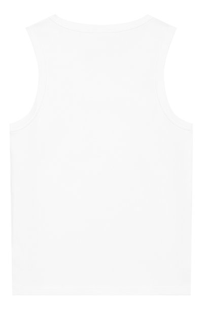 Хлопковая майка GIVENCHY белого цвета по цене 24700 руб., арт. H31114, фото 2 Хлопковая майка GIVENCHY, арт. H31114, фото 2