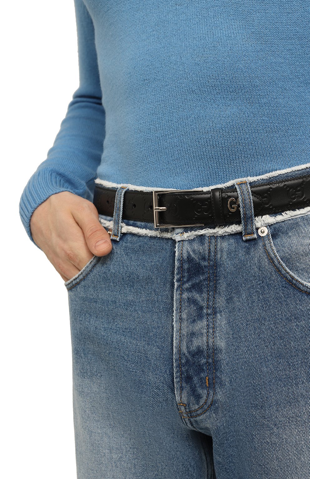 Кожаный ремень GUCCI, арт. 474313 CWC1N, фото 2