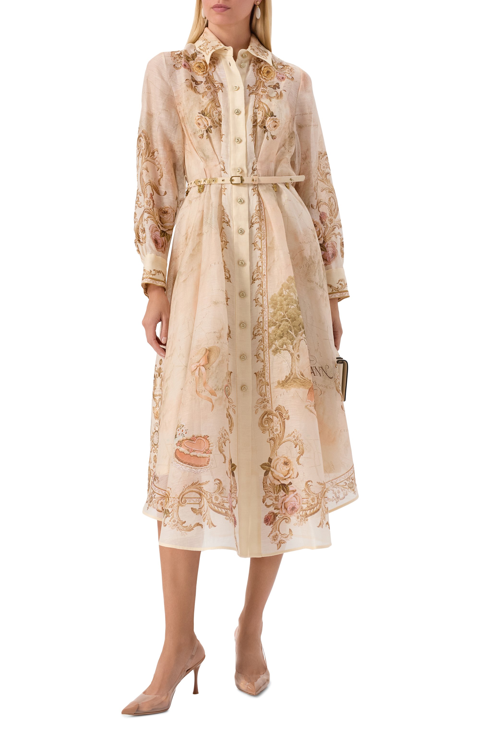 Туфли diana 85 GIANVITO ROSSI, арт. G95542.85LAC.GSVPRLP, фото 3