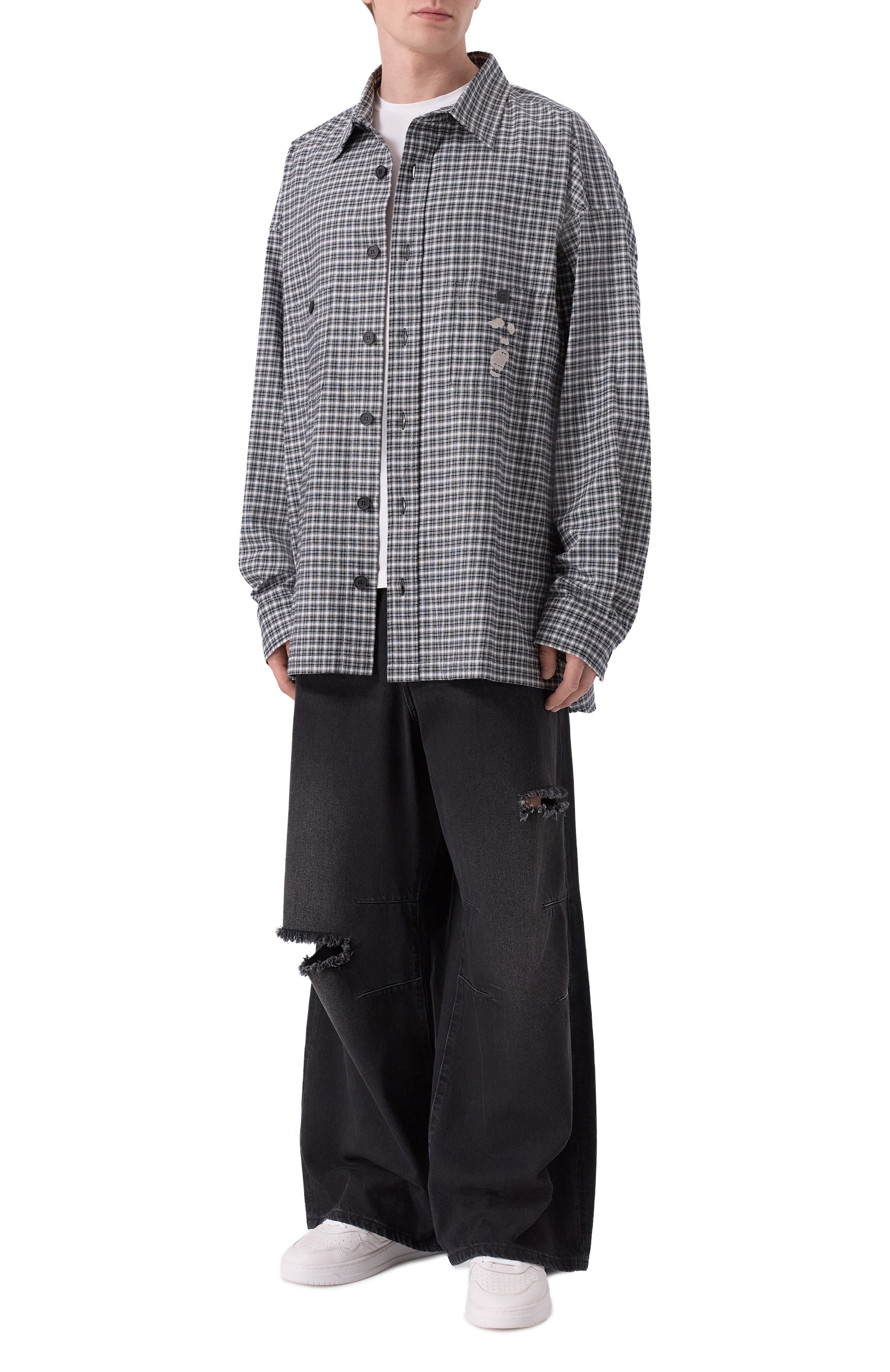 Хлопковая рубашка AN OTHER DATE, арт. F50DMASI065, фото 2