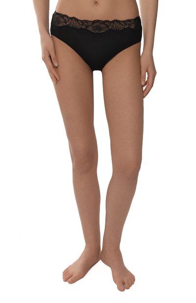 Трусы-слипы HANRO черного цвета по цене 6310 руб., арт. 071378., фото 2 Трусы-слипы HANRO, арт. 071378., фото 2