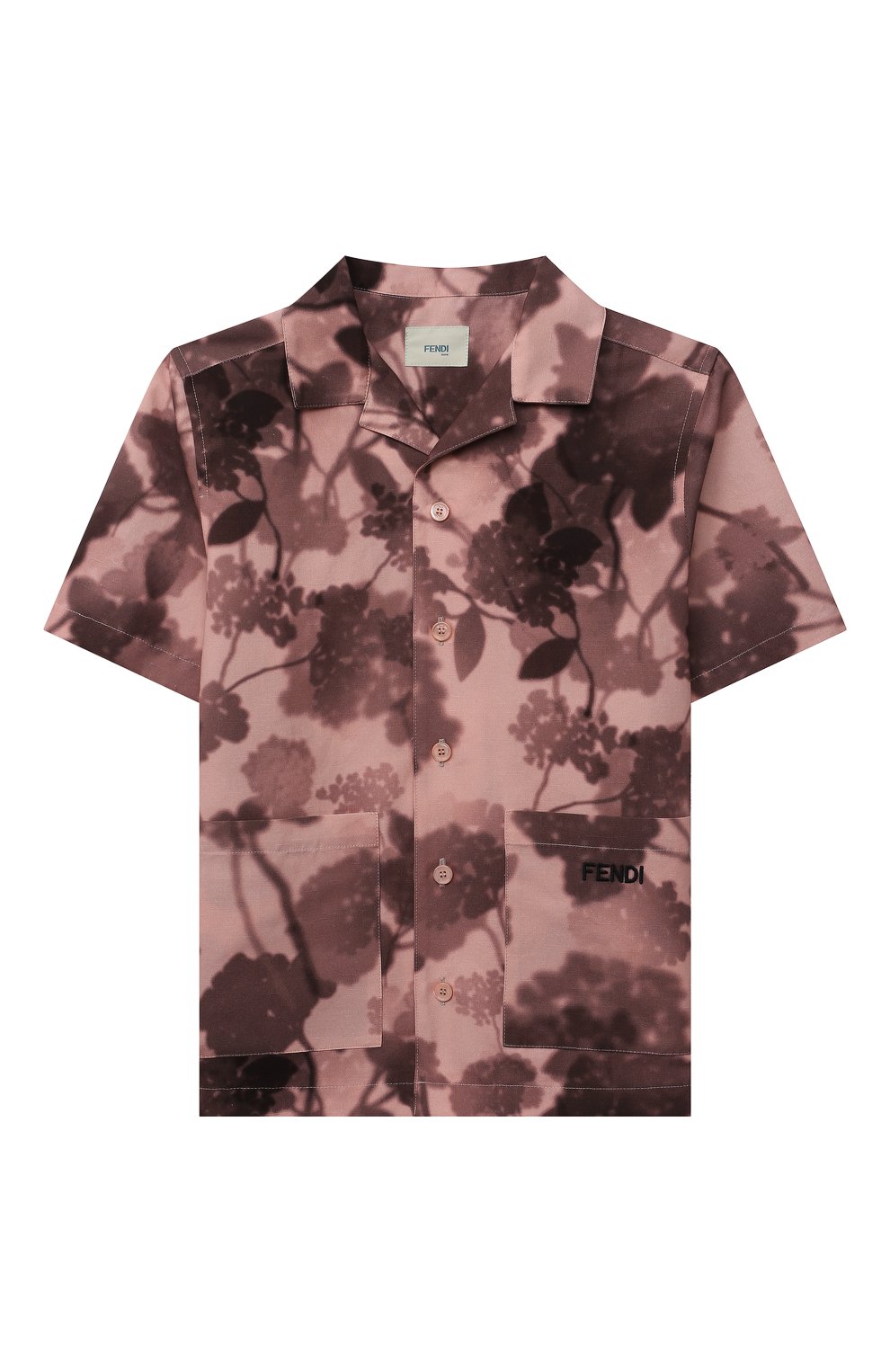 Хлопковая рубашка FENDI, арт. JUC007/AEZA/8A-12+, фото 1