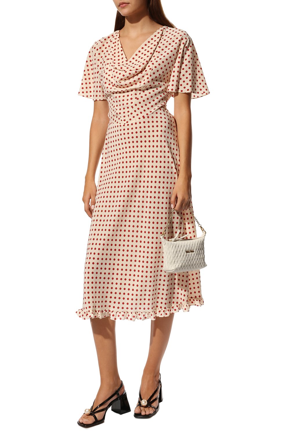 Шелковое платье MIU MIU, арт. MF4507-10MB-F059I, фото 2