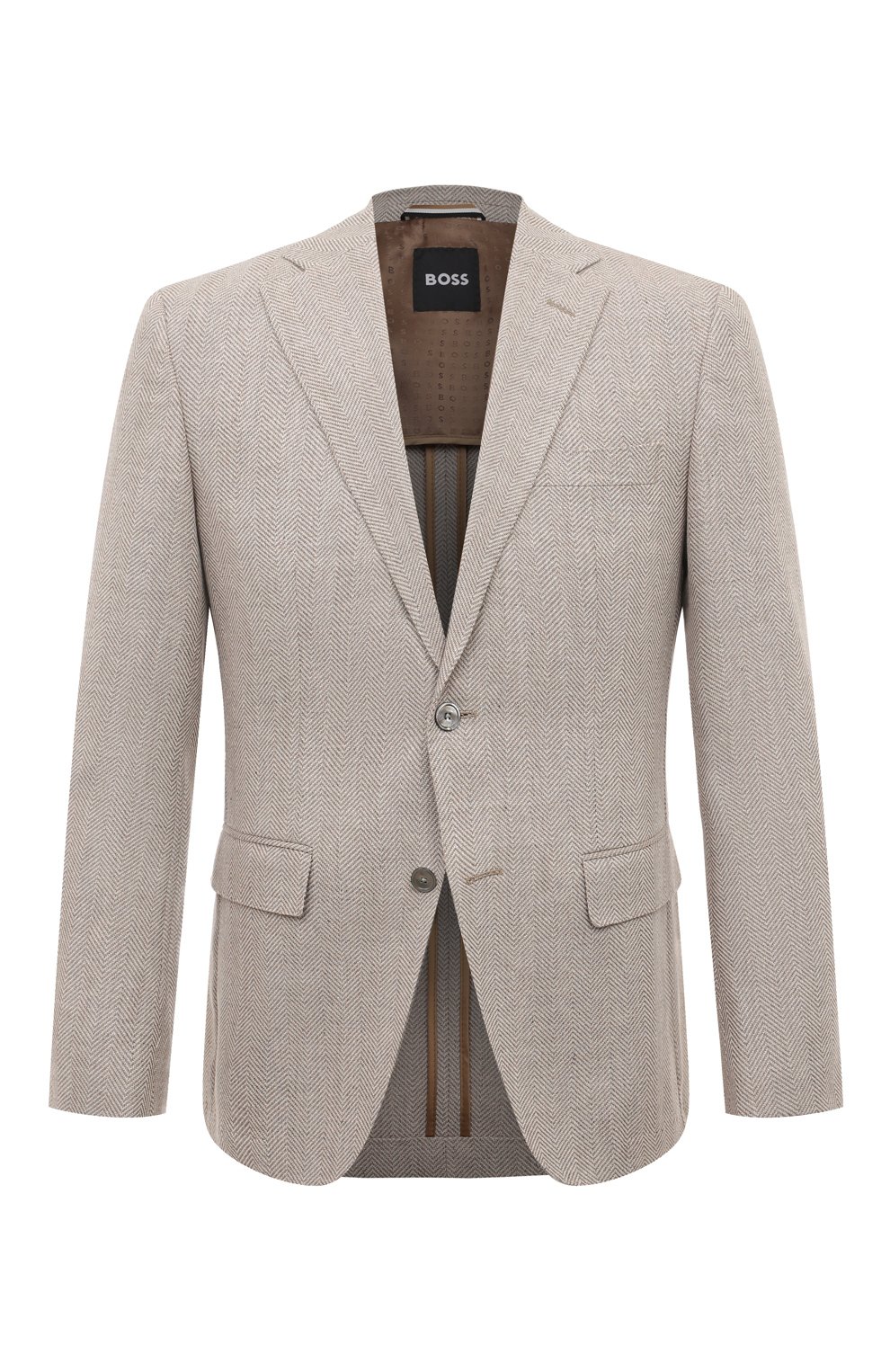 Пиджак из хлопка и шерсти BOSS, арт. 50509504, фото 1