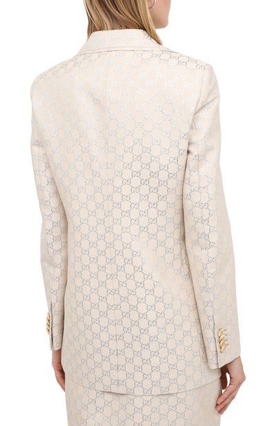 Жакет из шерсти и шелка GUCCI, арт. 626559/ZAD7L, фото 4