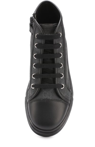 Высокие кеды с принтом GUCCI, арт. 313057/KLQ30, фото 4
