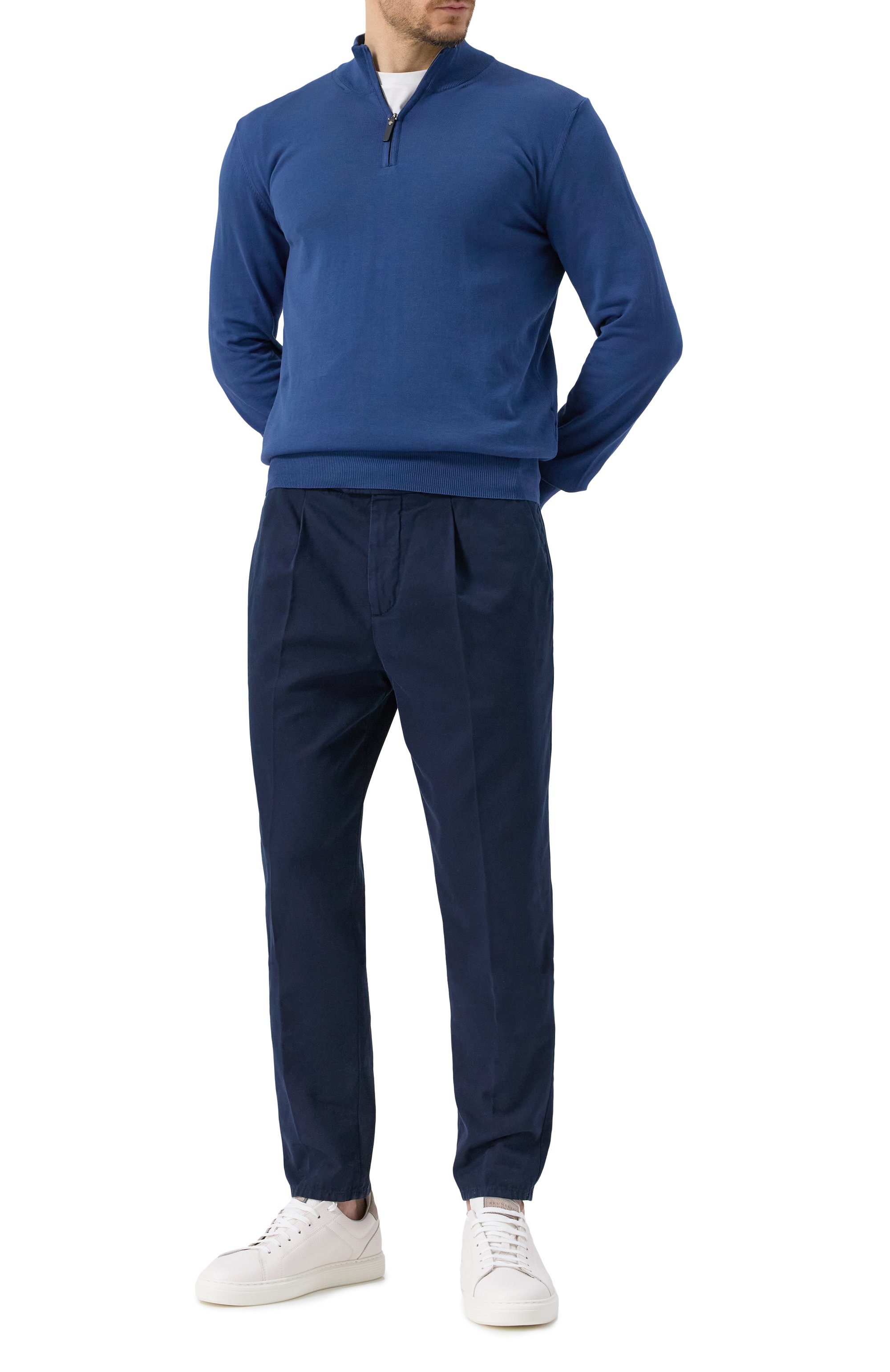 Хлопковый джемпер CANALI, арт. C0015/MK00145, фото 2