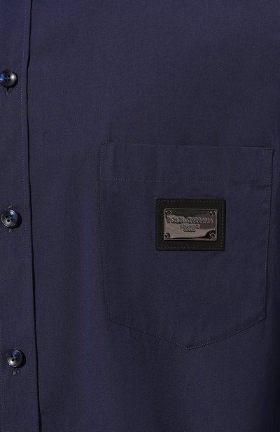 Хлопковая рубашка DOLCE & GABBANA, арт. G5JG4T/FU5U8, фото 5