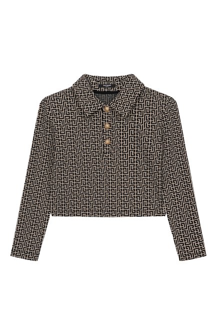 Хлопковое поло BALMAIN, арт. BX8B10