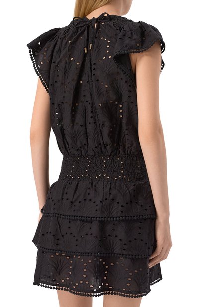 Хлопковое платье MELISSA ODABASH, арт. JESS CR_COTTON, фото 4