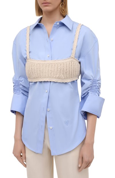 Хлопковый топ ALANUI, арт. LWHA042S21KNI001, фото 3