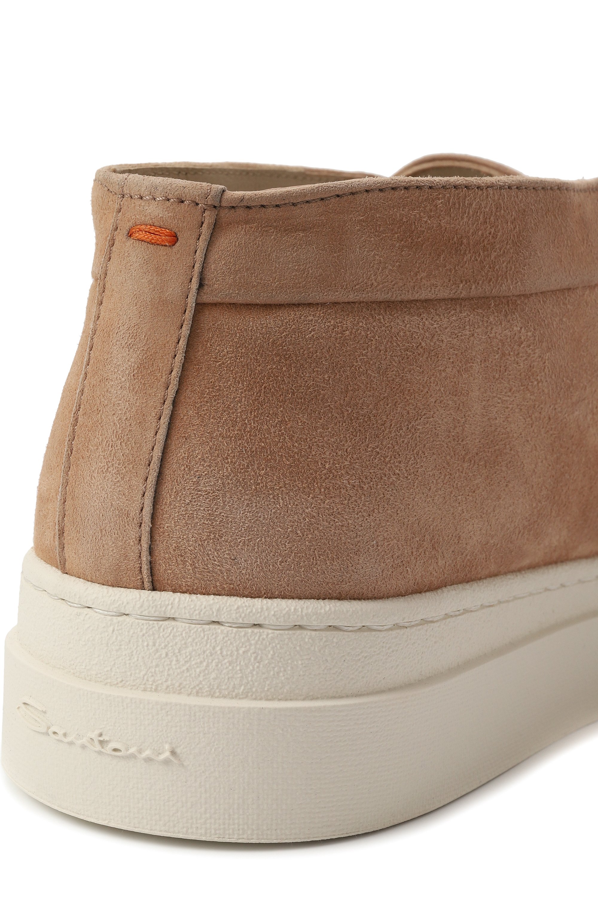 Замшевые кеды SANTONI, арт. WBGG61274PNNPSVZ, фото 7