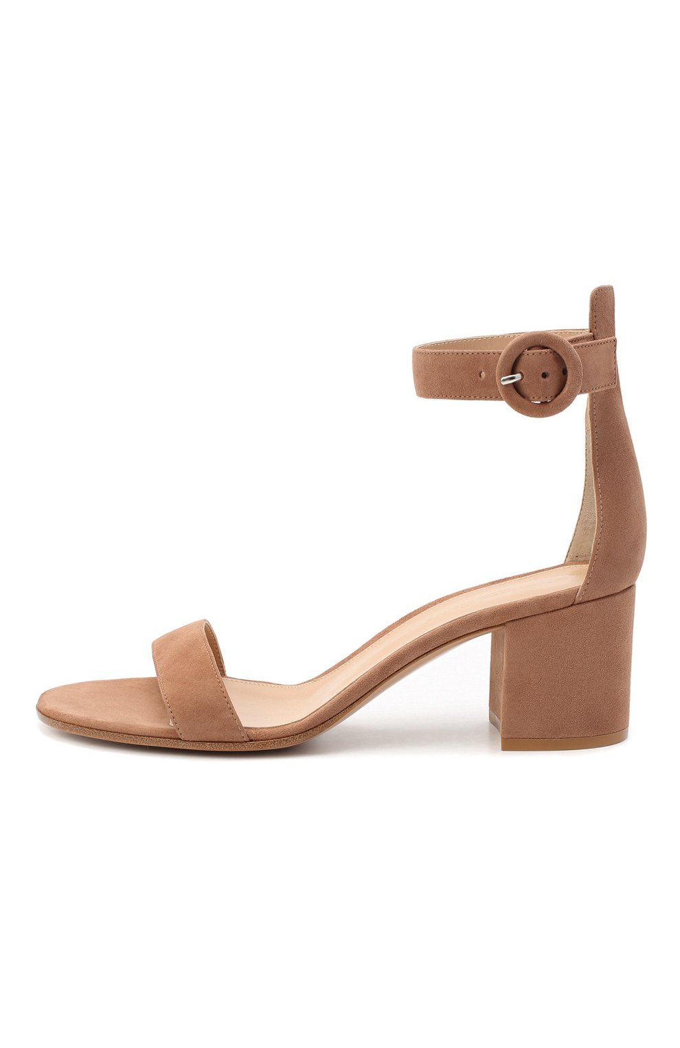 Замшевые босоножки versilia 60 GIANVITO ROSSI бежевого цвета по цене 87600 руб., арт. G60357.60RIC.CAMPRAL, фото 4 Замшевые босоножки versilia 60 GIANVITO ROSSI, арт. G60357.60RIC.CAMPRAL, фото 4