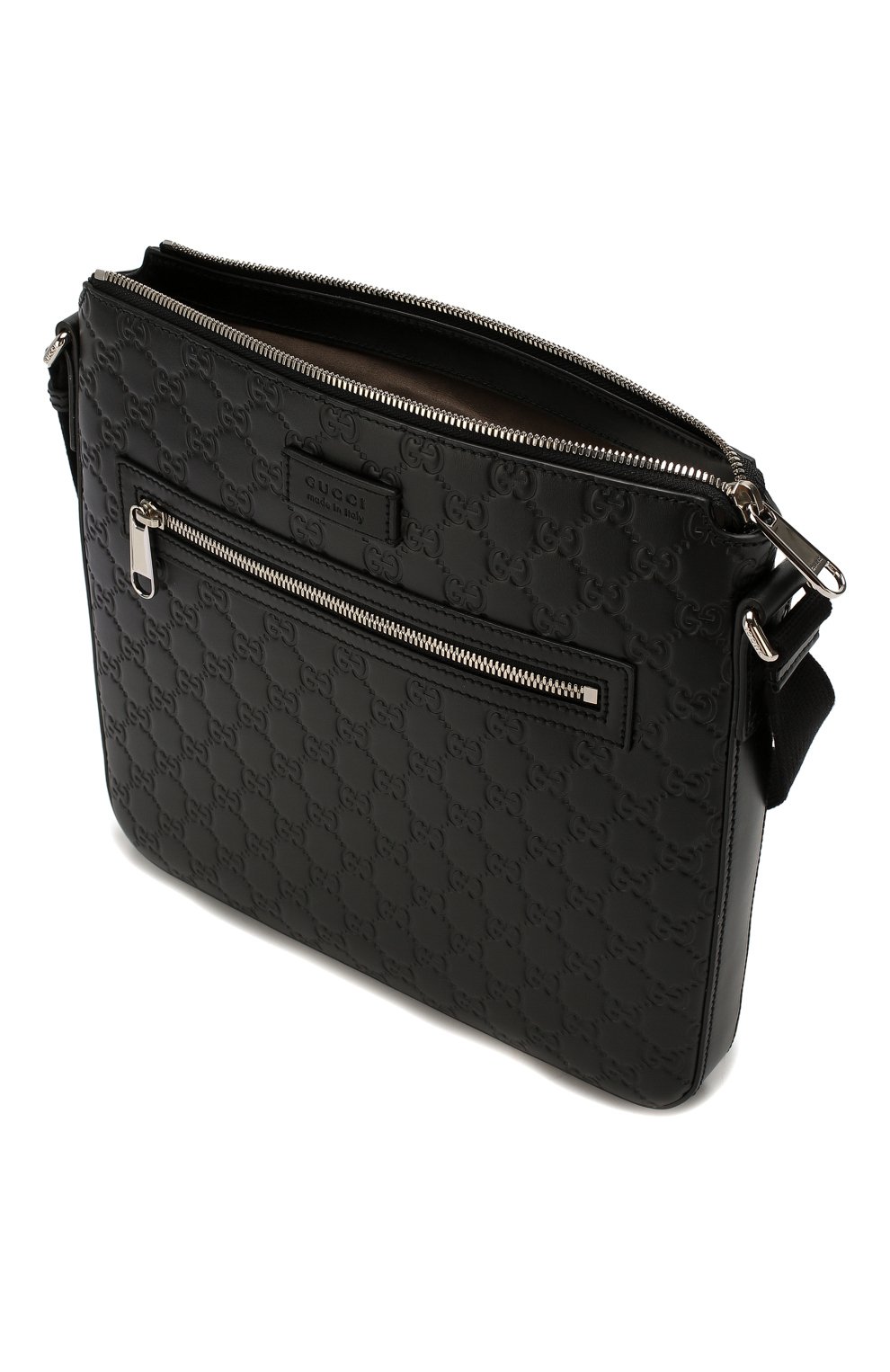 Кожаная сумка-планшет GUCCI, арт. 406408/CWCBN, фото 4