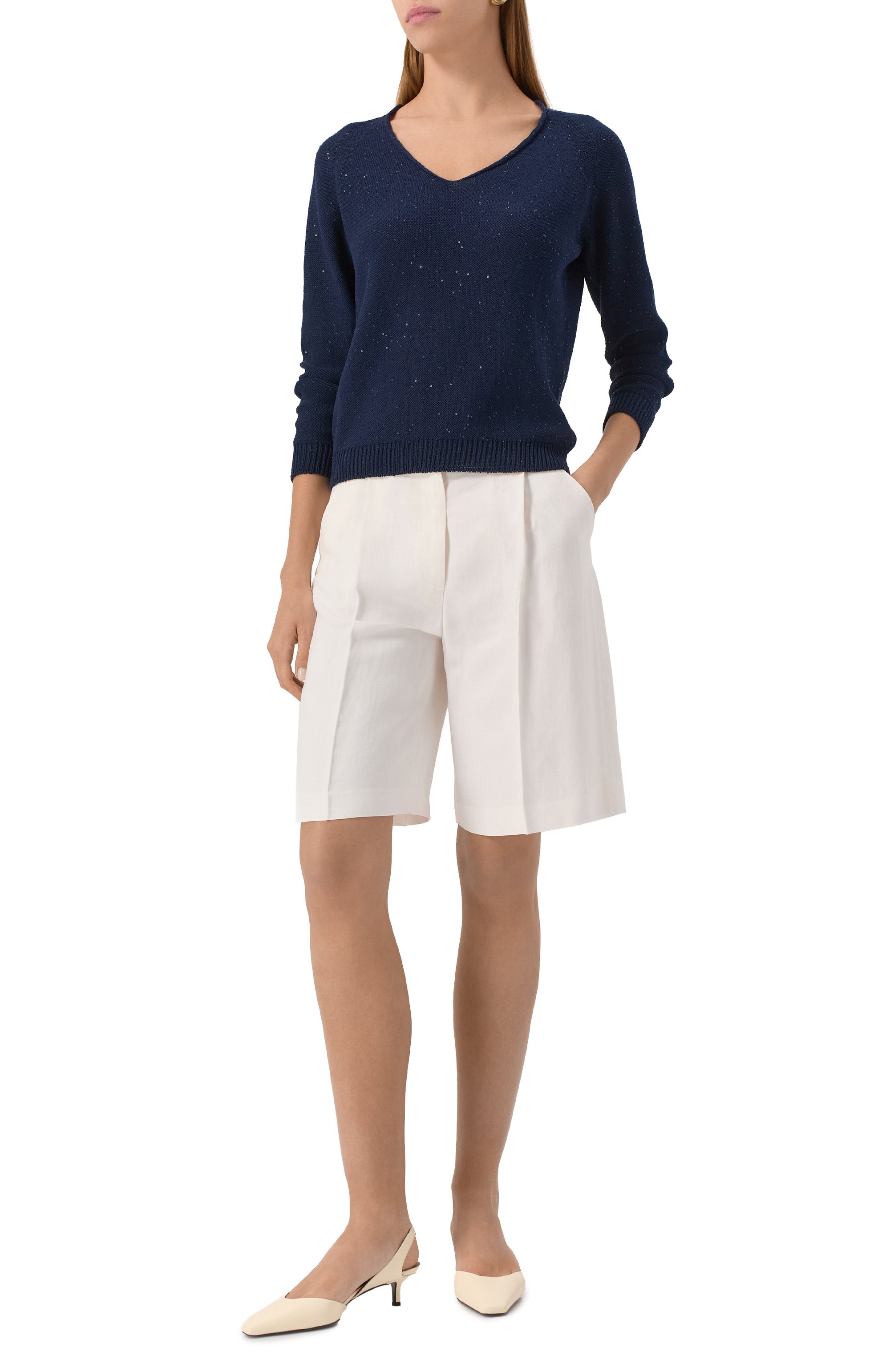 Хлопковый пуловер GRAN SASSO, арт. 14208/32408, фото 2