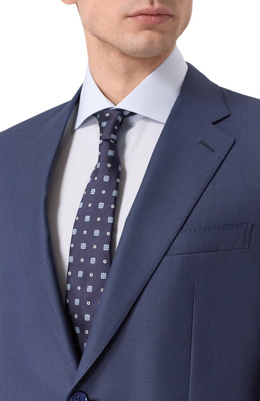 Шерстяной костюм Stefano Ricci S1SF432220/HB Синий  S1SF432220/HB Фото 6