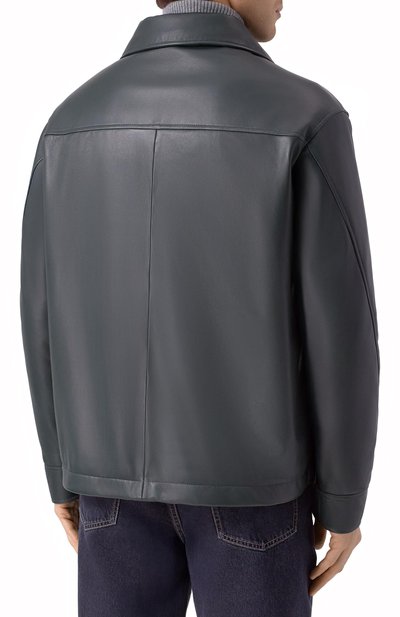 Кожаная куртка MVST, арт. M25.1PM.0011/BIG SIZE, фото 4