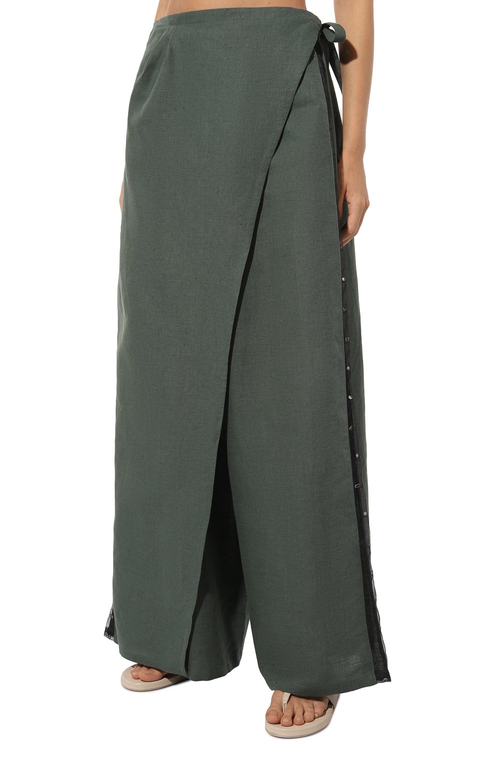 Брюки изо льна и хлопка MIDGARD PARIS, арт. V1-PT303-GN, фото 3